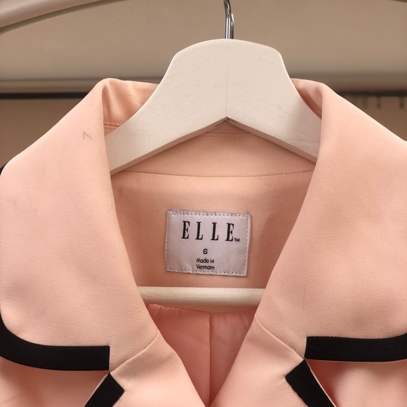 High-End Pale Pink Double Breasted Coat - Picture 2 of 6